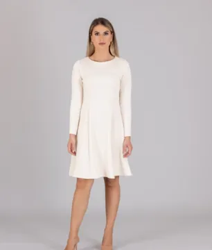 Abbigliamento donna abito bianco